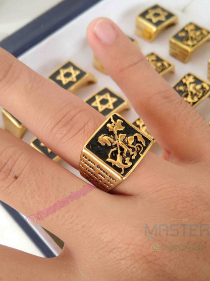 Anel São Jorge Dragão