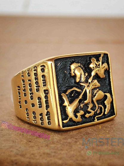 Anel São Jorge Dragão