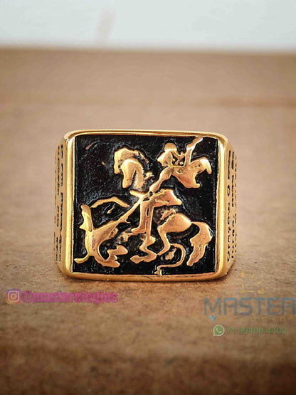 Anel São Jorge Dragão