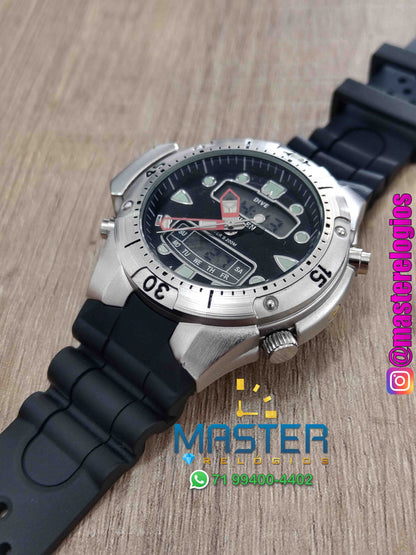 Citizen aqualand 3 Pulseira de borracha