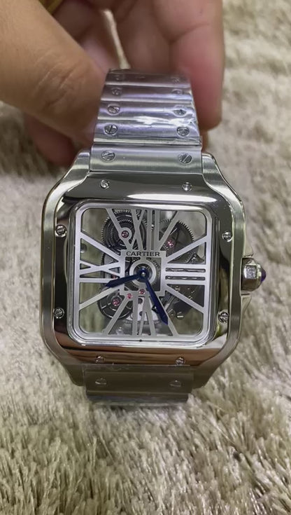 Cartier Santos Skeleton