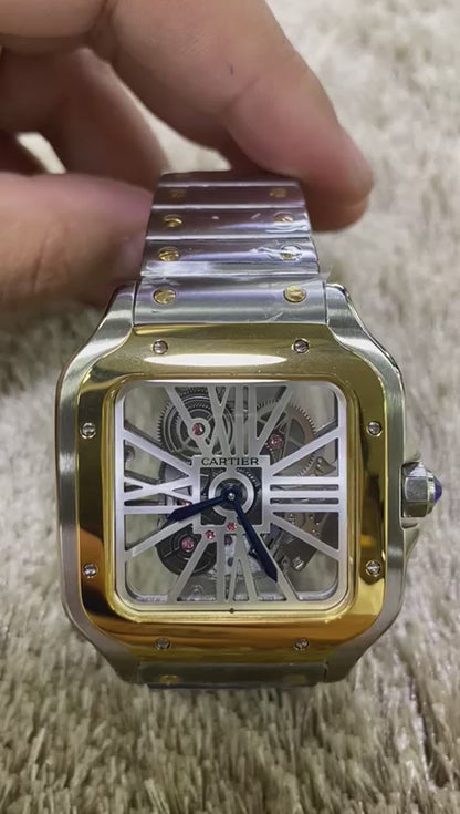 Cartier Santos Skeleton