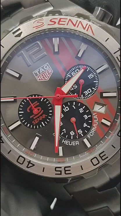 Tag Heuer F1 Senna Preto