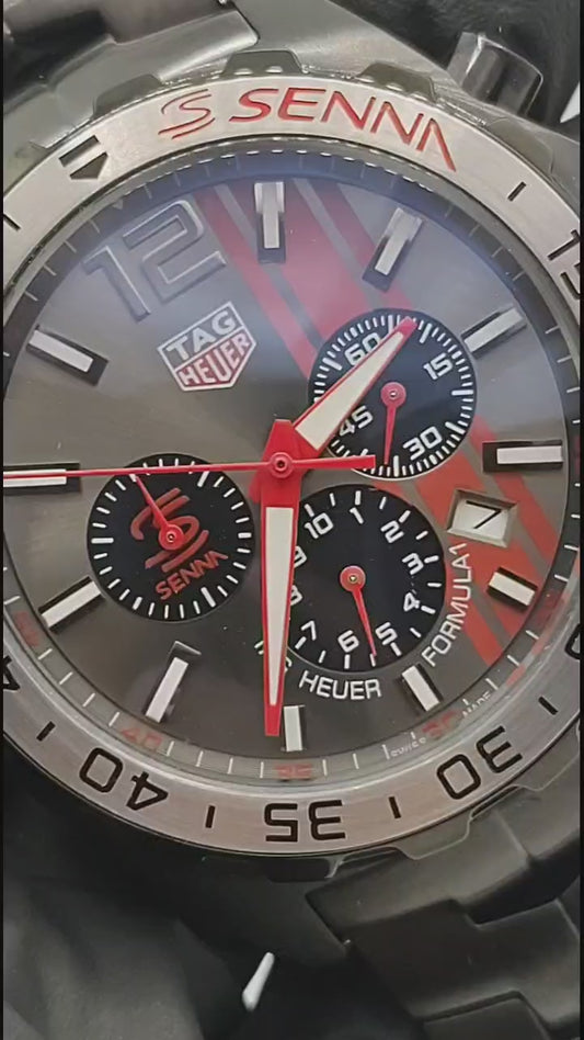 Tag Heuer F1 Senna Preto