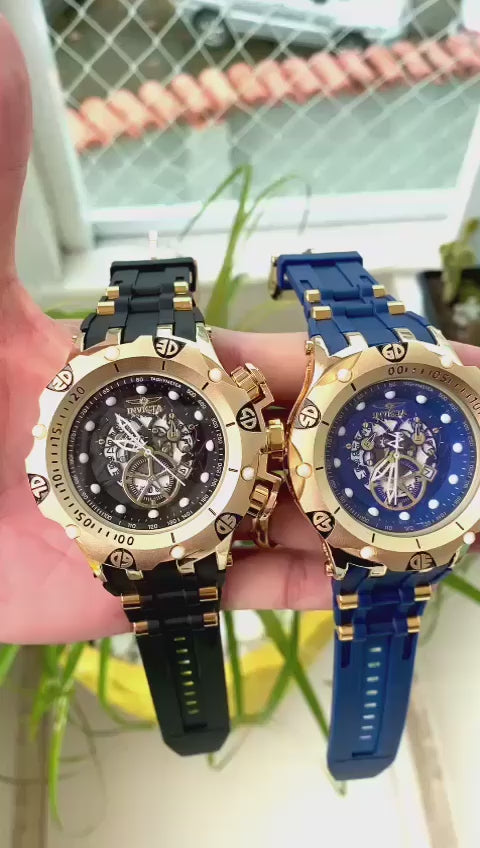 Invicta Hibrid pulseira borracha AA