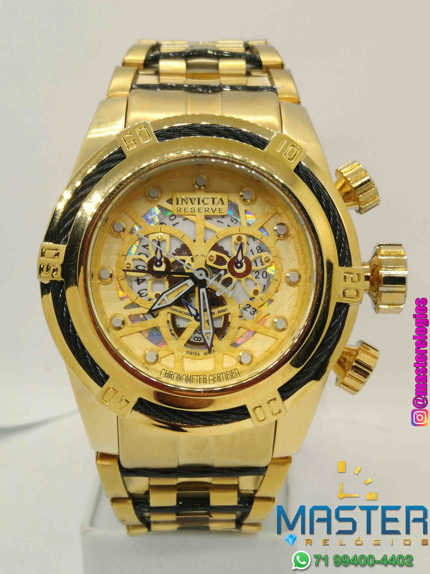 Invicta Zeus Skeleton AA