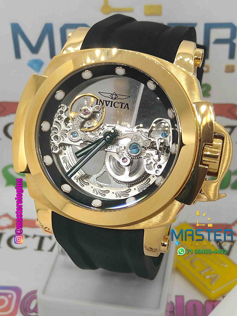 Invicta Transparente Pulseira Borracha Coalition Force