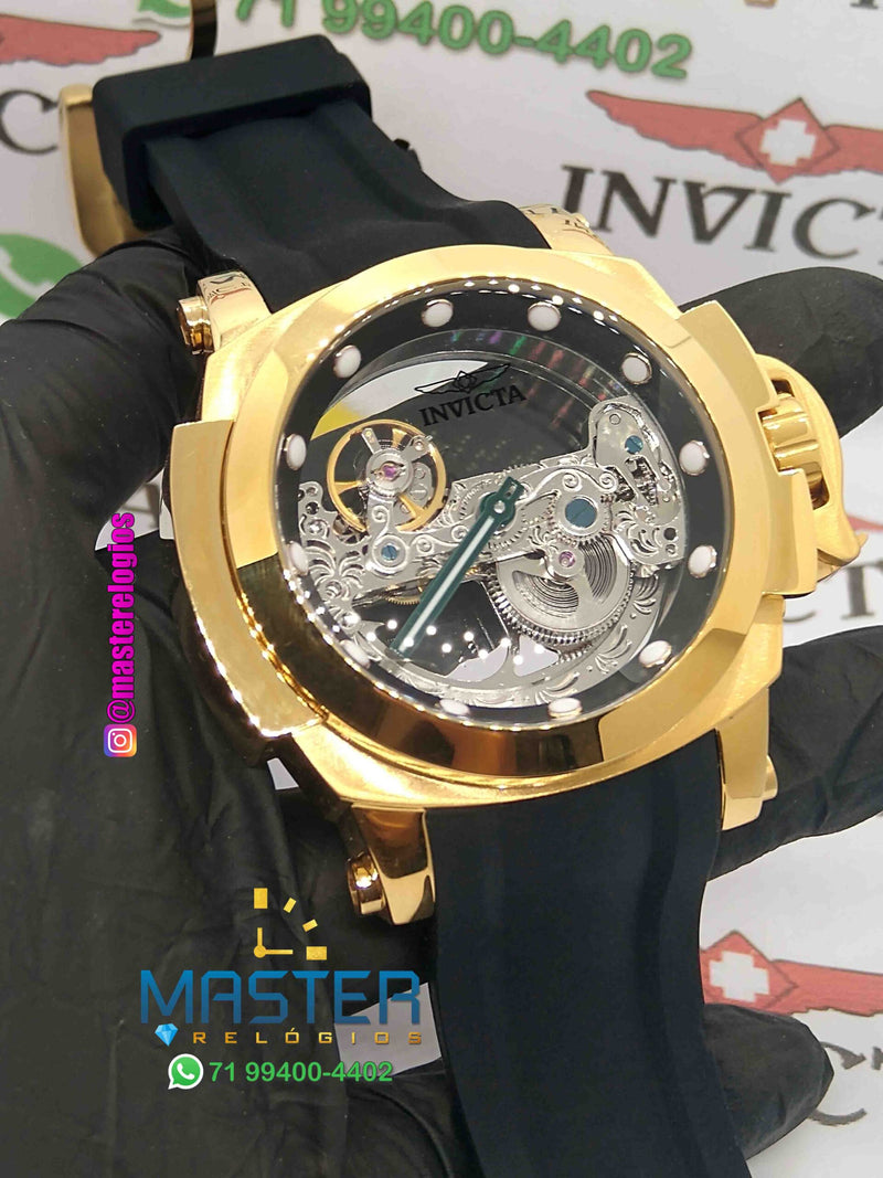 Invicta Transparente Pulseira Borracha Coalition Force