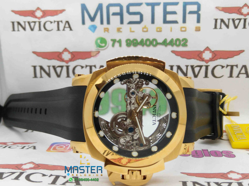 Invicta Transparente Pulseira Borracha Coalition Force