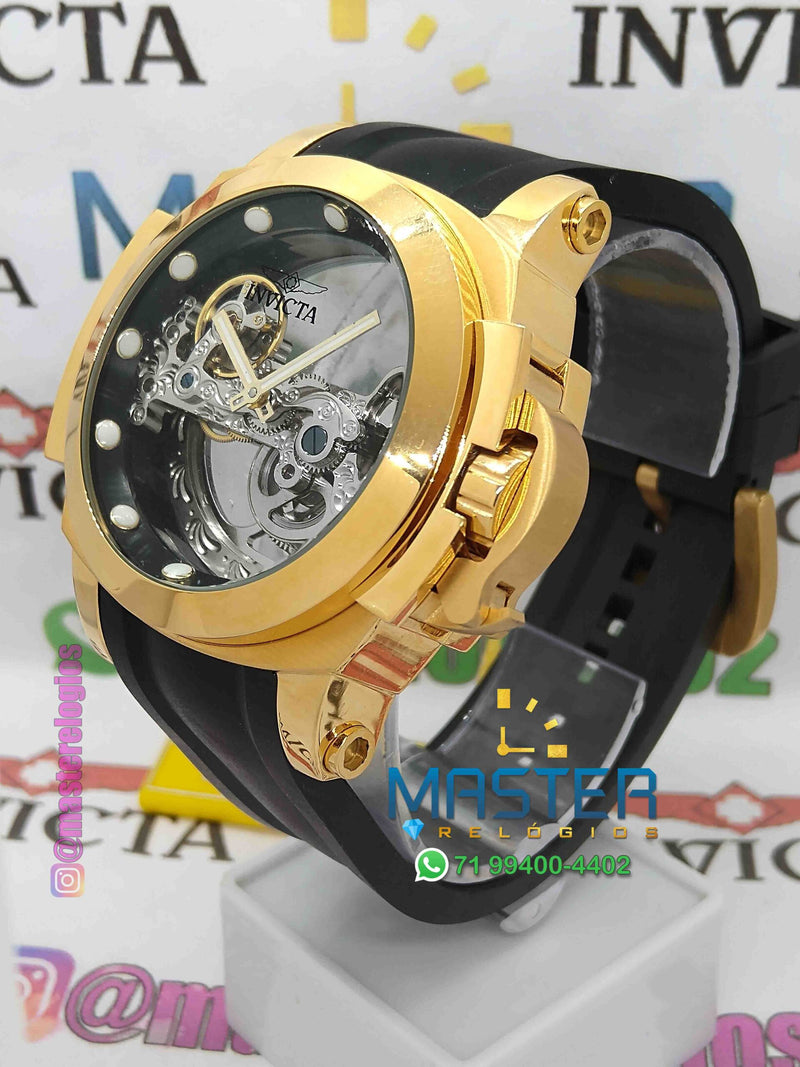 Invicta Transparente Pulseira Borracha Coalition Force